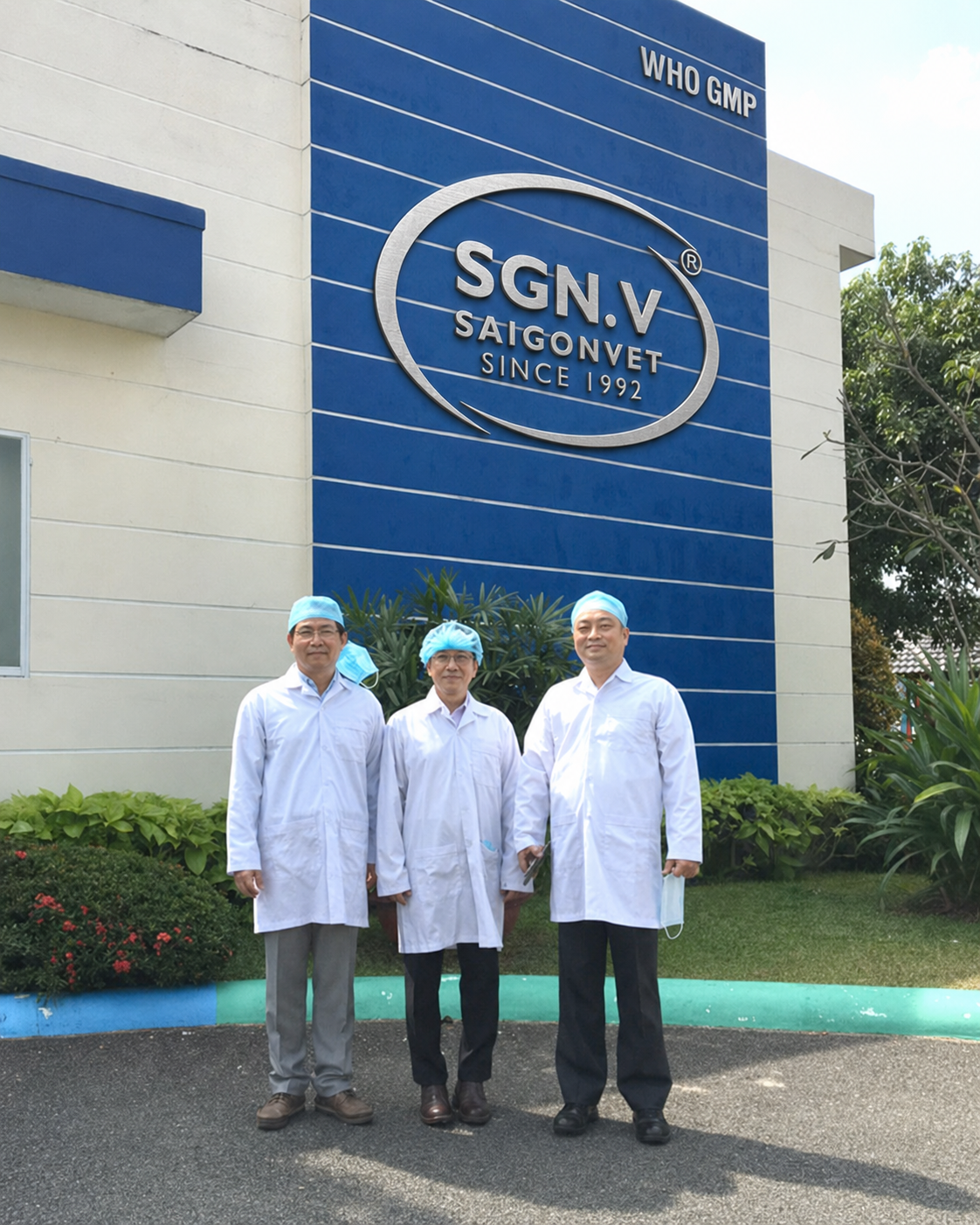 ANOVA PHARMA (SAIGONVET) HÂN HẠNH ĐÓN TIẾP KHÁCH THAM QUAN NHÀ MÁY