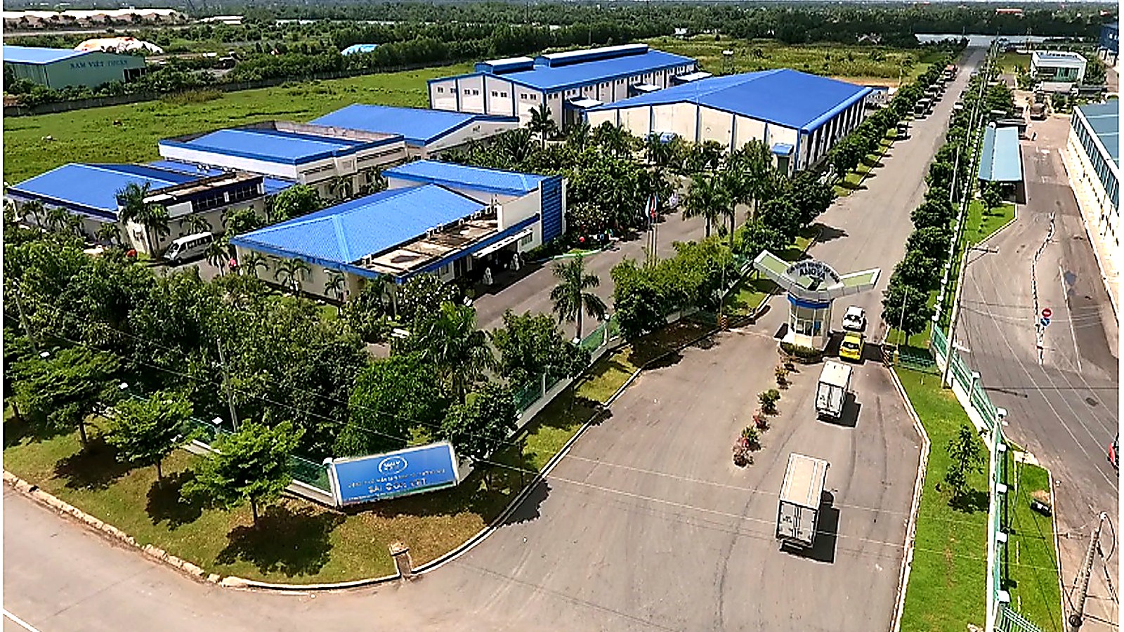 Toàn cảnh nhà máy SaigonVet